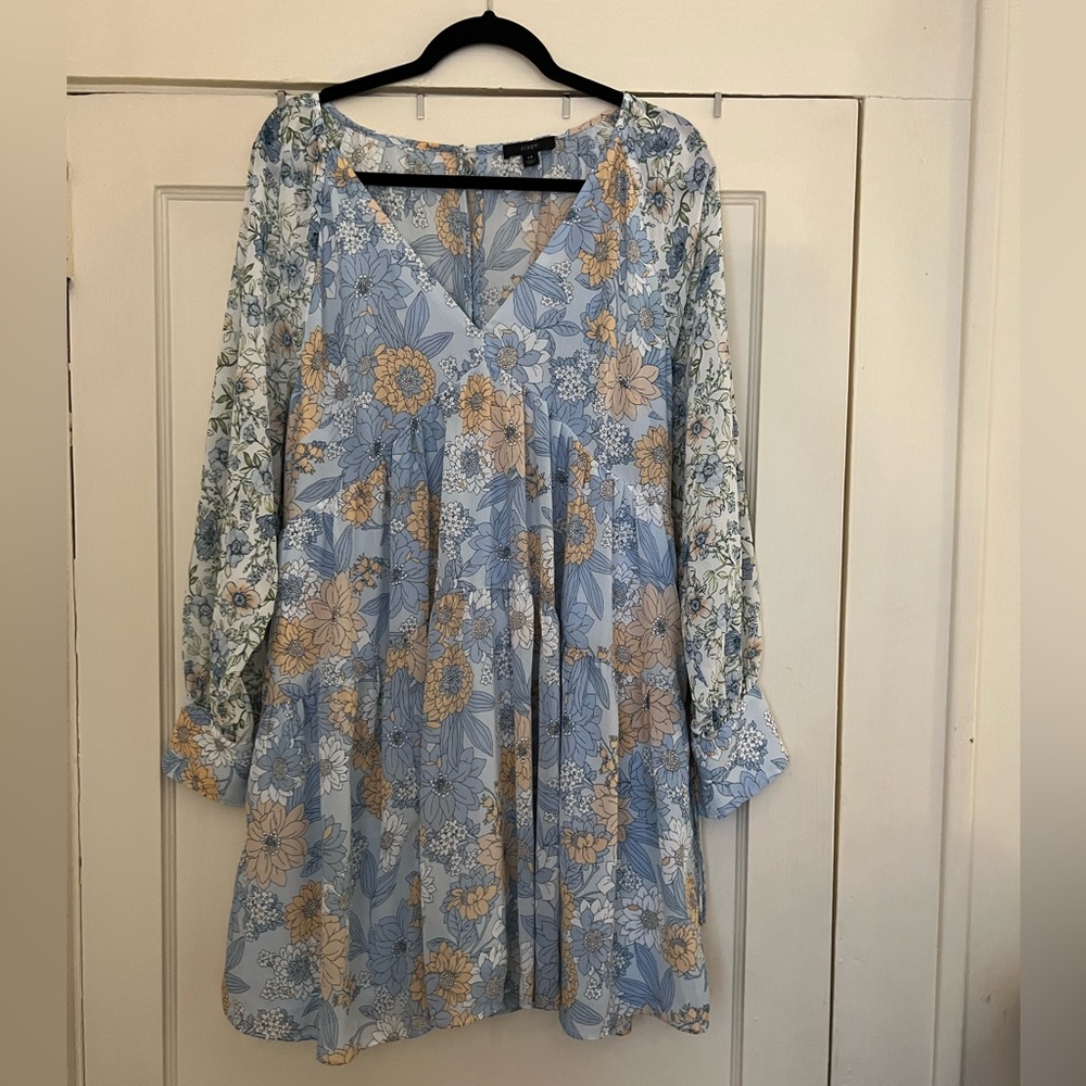 J Crew Liberty Print Dress Size 14